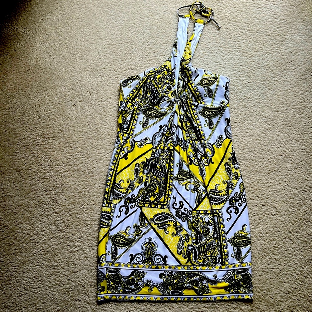 Cache printed dress